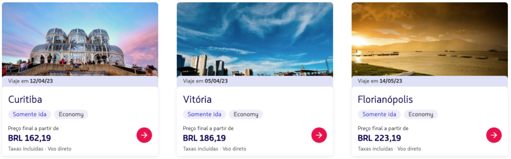 PASSAGENS AÉREAS LATAM EM PROMOÇÃO-Confira mais trechos com saída do Rio de Janeiro em oferta