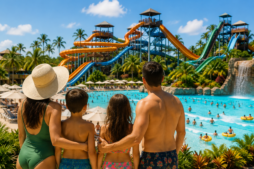 Parques aquáticos no Brasil 7 destinos para viajar em família