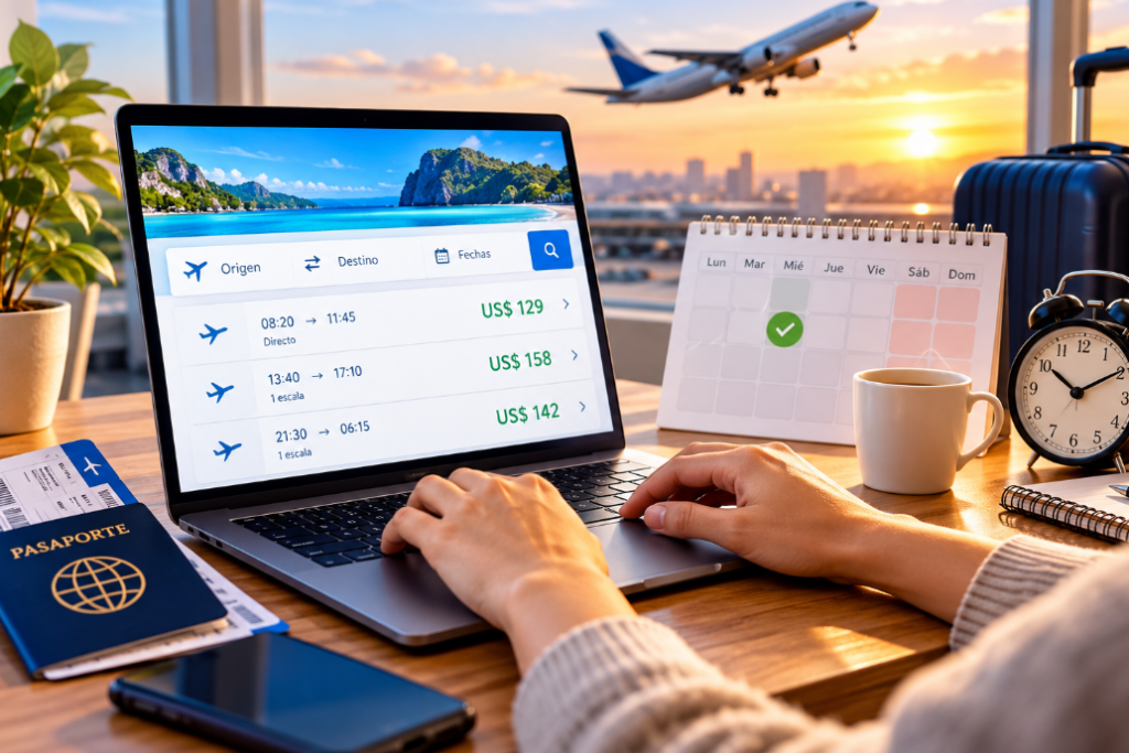 Qual é o melhor dia e horário para comprar passagens aéreas baratas